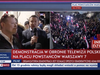 Wczorajsza demonstracja obfitowała w patetyczne apele o obronę wolności mediów – wypowiadali je także propagandyści, który w ostatnich latach niszczyli wiarygodność swoich anten