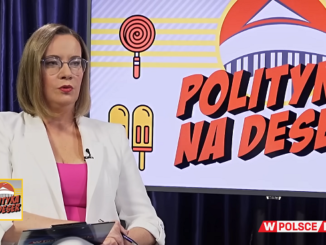 Dorota Łosiewicz w pierwszym wydaniu „Polityki na deser”