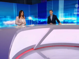 Ewa Gajewska najpierw pracowała w Polsat News, a następnie w kanale Wydarzenia 24