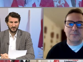 Łukasz Jankowski i Michał Adamczyk w TV Republika