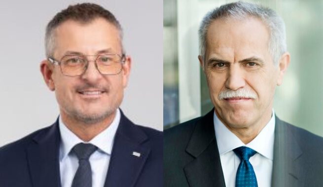 Daniel Gorgosz i Zygmunt Solorz