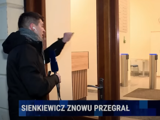 Incydent przed MKiDN TV Republika transmitowała na żywo