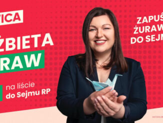 Elżbieta Żuraw do sejmu startowała z drugiego miejsca na liście Lewicy