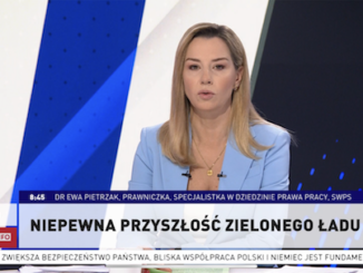 Joanna Mąkosa w TVP info