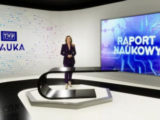 Marta Kielczyk, poza prowadzeniem "Raportu naukowego", przygotowywała też relacje na żywo dla TVP Nauka