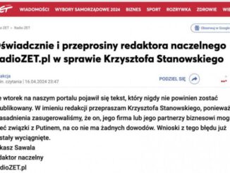 Krzysztof Stanowski doczekał się przeprosin serwisu Radiozet