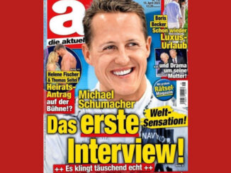 Niemiecki magazyn w kwietniu 2023 roku promował na swojej okładce artykuł słowami: "Michael Schumacher, pierwszy wywiad!"