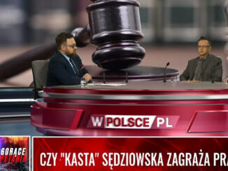 Sędzia Tomasz Szmydt często gościł w roli eksperta w programach Wojciecha Biedronia w telewizji wPolsce.pl