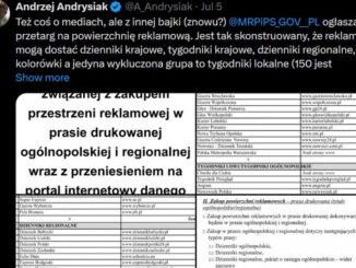 Andrzej Andrysiak: - Jesteśmy zbulwersowani. Nie znam mediów mających lepsze zasięgi w małych miejscowościach niż sieć tygodników lokalnych