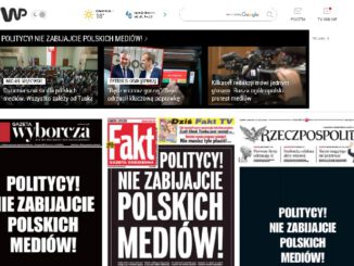 Tak wyglądają okładki gazet i strony główne