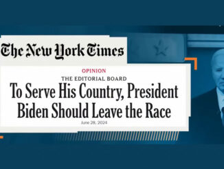 "The New York Times" jako pierwszy wezwał Bidena do rezygnacji. Tym tropem poszli inni – "Wall Street Journal", "Financial Times", "The Atlantic"