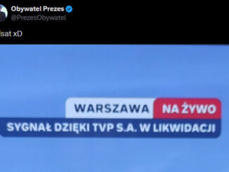 - Daliśmy taką belkę, bo prosiło nas o to TVP - wyjaśnia Piotr Witwicki