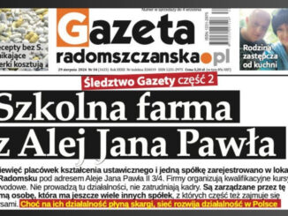 "Gazeta Radomszczańska" opisała nieuczciwe działania firm szkoleniowych w sierpniu