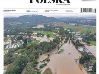 Okładka dziennika "Polska"