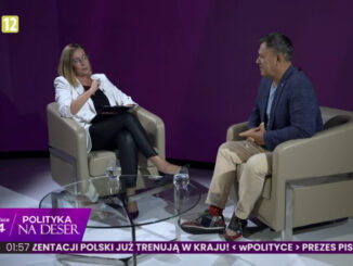 "Polityka na deser" to program tworzony od stycznia 2024 przez osoby, które wcześniej prowadziły "W tyle wizji" TVP Info