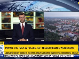 TVN24 powódź