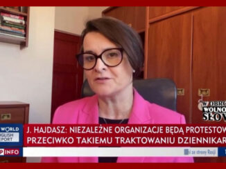 Jolanta Hajdasz od 2017 roku kieruje Centrum Monitoringu Wolności Prasy SDP