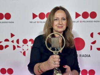 Ewa Niewiadomska ze Złotym Mikrofonem
